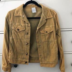 American apparel corduroy jacket